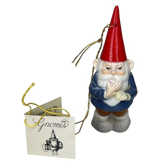 Vintage Unieboek Gnome Ornament David The Gnome Kabouter Swedish Tomte 1978 - Picture 1 of 8